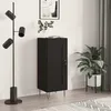 Image de Buffet Noir 34,5x34x90 Cm Bois D'ingénierie Vidaxl