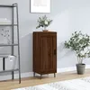 Image de Buffet Chêne Marron 34,5x34x90 Cm Bois D'ingénierie Vidaxl