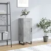 Image de Buffet Gris Béton 34,5x34x90 Cm Bois D'ingénierie Vidaxl