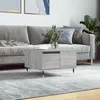 Image de Table Basse Sonoma Gris 55x55x36,5 Cm Bois D'ingénierie Vidaxl