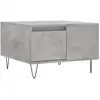 Image de Vidaxl table basse gris béton 55x55x36,5 cm bois d'ingénierie