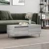 Image de Table Basse Sonoma Gris 90x50x36,5 Cm Bois D'ingénierie Vidaxl