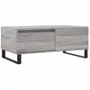 Image de Vidaxl table basse sonoma gris 90x50x36,5 cm bois d'ingénierie