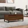 Image de Table Basse Chêne Marron 90x50x36,5 Cm Bois D'ingénierie Vidaxl