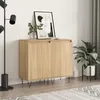 Image de vidaXL Buffets 2 pcs chêne sonoma 40x35x70 cm bois dingénierie 831059