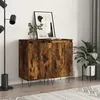 Image de vidaXL Buffets 2 pcs chêne fumé 40x35x70 cm bois dingénierie 831063