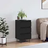 Image de Buffet Noir 40x35x70 Cm Bois D’ingénierie Vidaxl