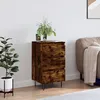 Image de Buffet Chêne Fumé 40x35x70 Cm Bois D'ingénierie Vidaxl