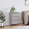Image de Buffet Sonoma Gris 40x35x70 Cm Bois D'ingénierie Vidaxl