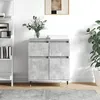 Image de Buffet Gris Béton 60x35x70 Cm Bois D'ingénierie Vidaxl
