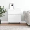 Image de Buffet Blanc 60x35x70 Cm Bois D'ingénierie Vidaxl