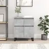 Image de Buffet Gris Béton 60x35x70 Cm Bois D'ingénierie Vidaxl
