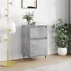 Image de Buffet Gris Béton 40x35x70 Cm Bois D'ingénierie Vidaxl