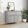 Image de vidaXL Buffets 2 pcs sonoma gris 40x35x70 cm bois dingénierie 831145