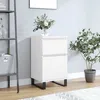 Image de Buffet Blanc 40x35x70 Cm Bois D’ingénierie Vidaxl
