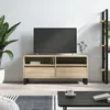Image de Meuble Tv Chêne Sonoma 100x34,5x44,5 Cm Bois D'ingénierie Vidaxl