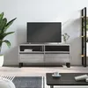 Image de Meuble Tv Sonoma Gris 100x34,5x44,5 Cm Bois D'ingénierie Vidaxl
