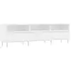 Image de Vidaxl meuble tv blanc 150x30x44,5 cm bois d'ingénierie