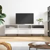 Image de Meuble Tv Blanc 150x30x44,5 Cm Bois D'ingénierie Vidaxl