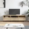 Image de vidaXL Meuble TV chêne sonoma 150x30x44 5 cm bois dingénierie 831295