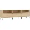 Image de Vidaxl meuble tv chêne sonoma 150x30x44,5 cm bois d'ingénierie