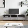 Image de Meuble Tv Sonoma Gris 150x30x44,5 Cm Bois D'ingénierie Vidaxl