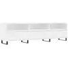 Image de Vidaxl meuble tv blanc 150x30x44,5 cm bois d'ingénierie