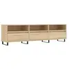 Image de Vidaxl meuble tv chêne sonoma 150x30x44,5 cm bois d'ingénierie