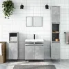 Image de vidaXL Armoire de bain gris béton 58x33x60 cm bois dingénierie 831584