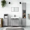 Image de vidaXL Armoire de bain sonoma gris 58x33x60 cm bois dingénierie 831586