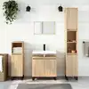 Image de Armoire De Bain Chêne Sonoma 58x33x60 Cm Bois D'ingénierie Vidaxl