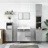 Image de Armoire De Salle De Bain Gris Béton 65x33x60 Cm Vidaxl