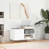 Image de vidaXL Armoire à disques blanc 85x38x48 cm bois dingénierie 831692