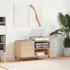 Image de Armoire À Disques Chêne Sonoma 85x38x48 Cm Bois D'ingénierie Vidaxl