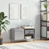 Image de vidaXL Armoire à disques sonoma gris 85x38x48 cm bois dingénierie 831706