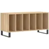 Image de Armoire À Disques Chêne Sonoma 100x38x48 Cm Bois D'ingénierie Vidaxl