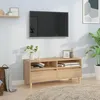 Image de Meuble Tv Chêne Sonoma 100x34,5x44,5 Cm Bois D'ingénierie Vidaxl