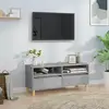 Image de Meuble Tv Gris Béton 100x34,5x44,5 Cm Bois D'ingénierie Vidaxl