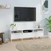 Image de Meuble Tv Blanc 150x30x44,5 Cm Bois D'ingénierie Vidaxl