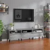 Image de vidaXL Meuble TV sonoma gris 150x30x44 5 cm bois dingénierie 831923