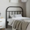 Image de Tête De Lit De Remplacement Métal Noir 90 Cm Vidaxl