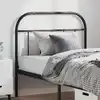 Image de Tête De Lit De Remplacement Métal Noir 100 Cm Vidaxl