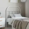 Image de Tête De Lit De Remplacement Métal Blanc 75 Cm Vidaxl