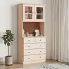 Image de Buffet Alta 77x35x165 Cm Bois Massif De Pin Vidaxl