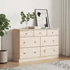 Image de vidaXL Commode Buffet avec Tiroir Armoire Latérale Meuble de Rangement Salon Chambre à Coucher Intérieur Scandinave 353919