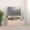 Image de Meuble Tv Avec Tiroirs Alta 100x35x41 Cm Bois Massif De Pin Vidaxl