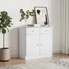 Image de vidaXL Buffet ALTA blanc 77x35x73 cm bois massif de pin 353942