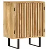 Image de Buffet Avec 2 Portes 55x35x70 Cm Bois Massif De Manguier Vidaxl