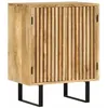 Image de vidaXL Buffet avec 2 Portes Armoire Latérale avec 2 Compartiments Meuble de Rangement Salon Salle de Séjour Bois Massif 354983