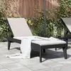 Image de Chaise Longue Anthracite 186x60x29 Cm Pp Vidaxl